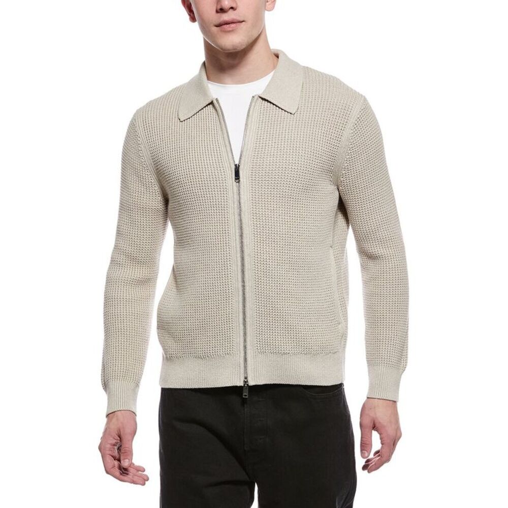Theory Mens  Gary Cashmere-Blend Jacket, White